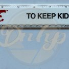 DARE To Keep Kids Off Drugs 12 Inch Ruler 1980s USA Vintage