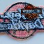 HARLEY-DAVIDSON Text Logo Patch Made USA
