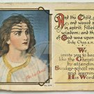 BOY CHRIST Hermitage Art Company Postcard Post 1 Cent Stamp 1930s USA Vintage