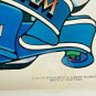 SCHLITZ Alexander Graham BULL 18x24 Poster Malt Liquor 1981 Made USA Vintage