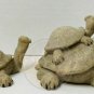 QUARRY CRITTERS Tortoise Turtle Lot (2) Tory Taz Trixie 2000 Vintage