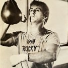 ROCKY Sylvester Stallone 8x10 B&W (1 photo) Training Lustre Vintage