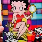 BETTY BOOP Actress Chair Cubed Lenticular 7x9 Card 2004 SPK51