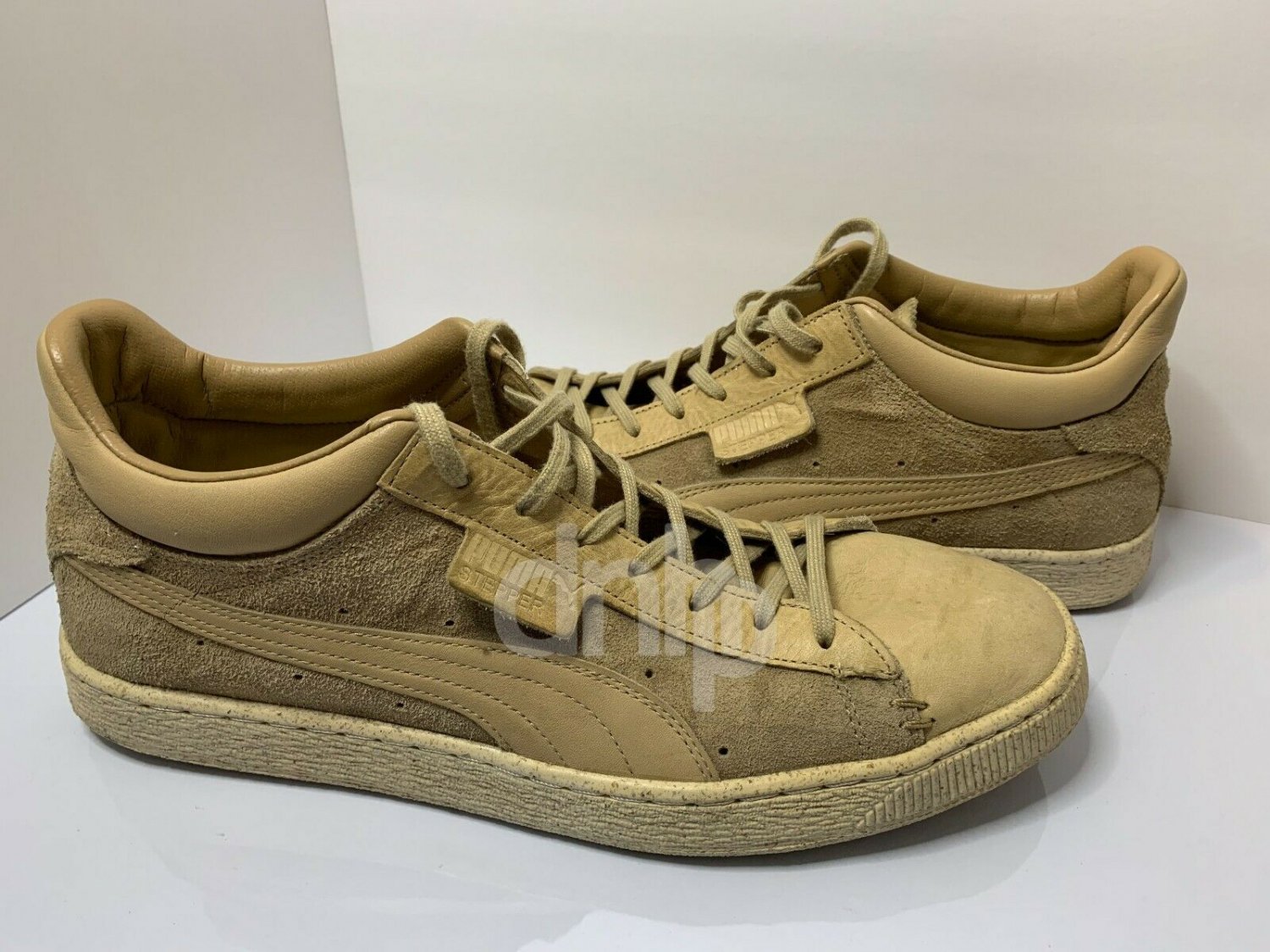PUMA MACHTS MIT QUALITAT Stepper Light Tan US12/UK11 Width Medium-D