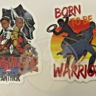 BLACK PANTHER Marvel Movie Sticker LOT (7) Made USA