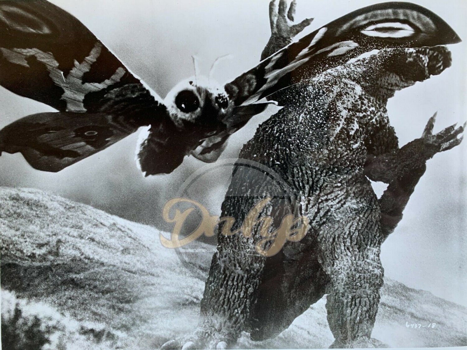 GODZILLA VS The Thing 8x10 B&W (1 photo) 1964 Movie Promotional Lobby Card