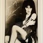 ELVIRA Yours Cruelly Leggy B&W 8x10 Photo Framed Horror Vintage USA 21