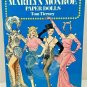 MARILYN MONROE Paper Doll Cut-Out Book 1970s First Edition Vintage