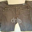 BONOBOS FRENCH CORDERS Slate Grey Slim 33 Waist 32 Inseam Mens