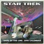 STAR TREK FLEET SHIPS 2006 12x12 12 Month Calendar With Centerfold Image OOP