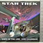 STAR TREK FLEET SHIPS 2006 12x12 12 Month Calendar With Centerfold Image OOP