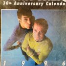 STAR TREK 30 Anniversary 1996 12x12 12 Month Calendar NOS Seal Damage OOP
