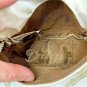 RICHMARK White Lace Silver Satin Handbag Strap Dress Formal Wedding USA