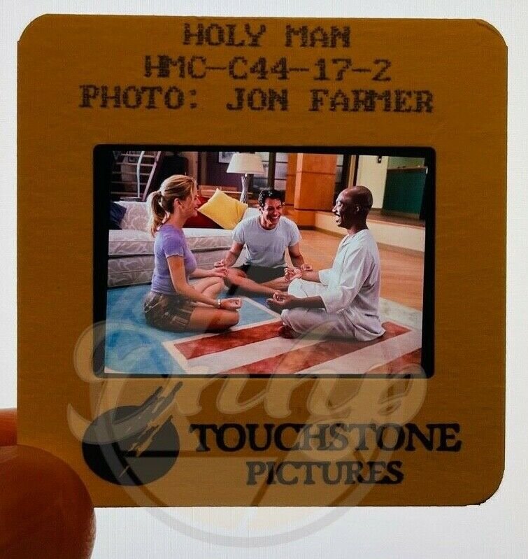 HOLY MAN Inner Circle 2x2 (1 film cell) Touchstone Pictures Mounted 1998 Vintage