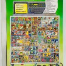 COMPUTERS Inside Story Laminated Cartoon Poster Hallmark 1980s USA Vintage
