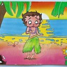 BETTY BOOP Sunset Hula Girl Card The Beginnings Michael Waldman 1980s SPK45