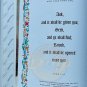 HOLY BIBLE Illustrated White King James Leather Bound 1960s USA Vintage