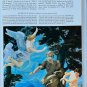 HOLY BIBLE Illustrated White King James Leather Bound 1960s USA Vintage