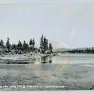 MOUNT ST HELENS Silverlake WA BW Photo Postcard 4x6 Unstamped USA