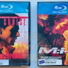 MISSION IMPOSSIBLE LOT (2) BLOCKBUSTER Blu Ray Cases Cover Art Region A