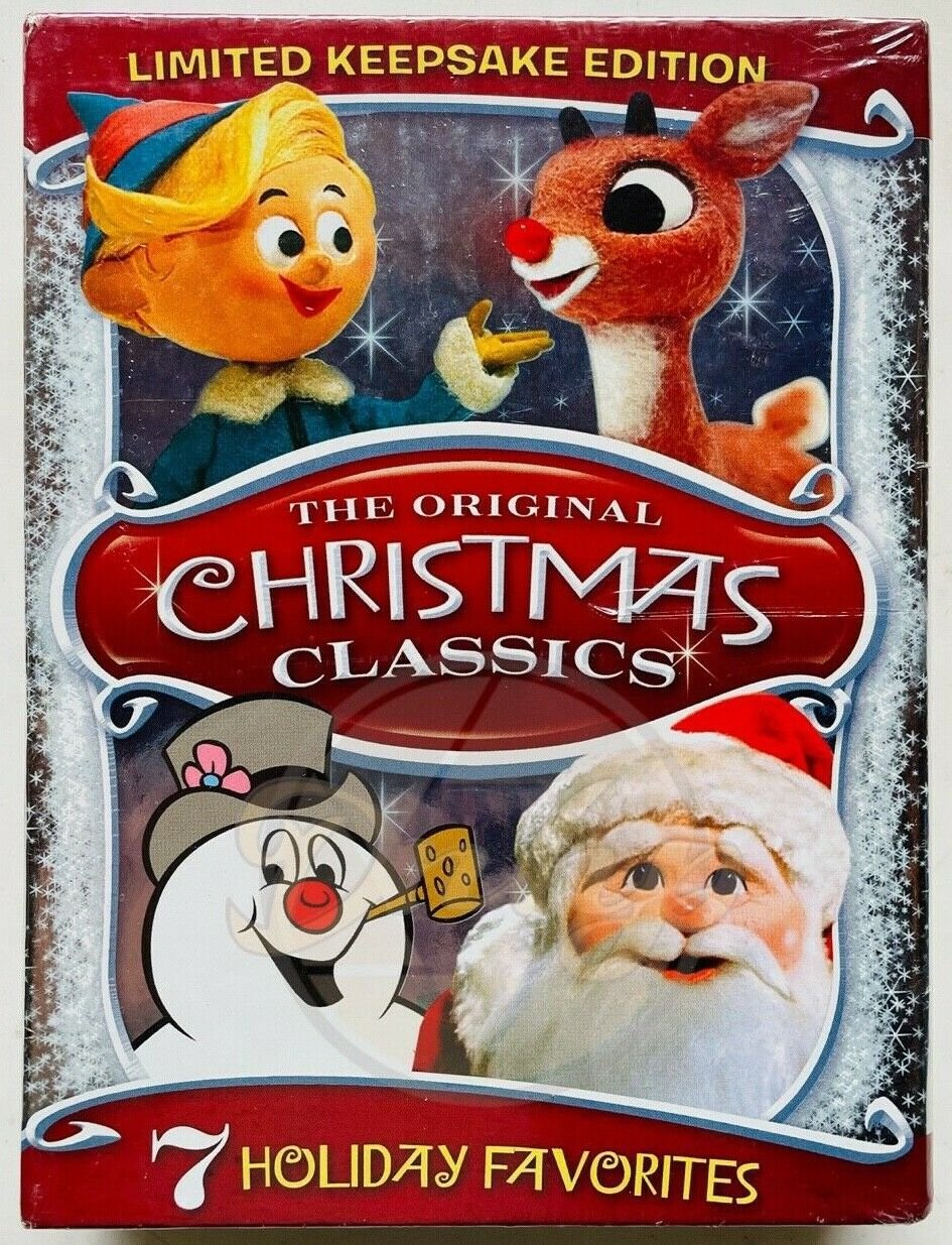 CHRISTMAS CLASSIC DVD Limited Keepsake Collection (7 Films) Rudolph Frosty Santa