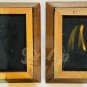 WILE E COYOTE ROAD RUNNER Velvet Wood Framed Looney Tunes Art Vintage USA