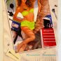 SNAP-ON Swimsuit Edition Sexy Pin Ups 12 Month Long 1990 Calendar USA Vintage