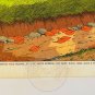 HORSE DRAWN CARRIAGE Gentle Folk Fabric Art 36x22 Print Made USA Vintage