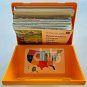 MAPS NATIONAL GEOGRAPHIC SOCIETY Close-Up Ruler Case 1970s USA Vintage