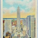 ROCKEFELLER CENTER New York City Colourpicture Blank Postcard Made USA Vintage