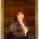ELVIRA Black Costume Candid Outdoors 8x10 Photo Framed Horror Vintage USA 11