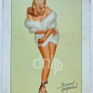 PIN UP Varga Girl Bernard Of Hollywood Metal Reproduction Sign USA