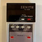 ZENITH TV VCR Remote Control Size J Battery USA 1980s Vintage