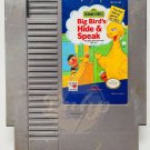 BIG BIRD Hide Speak Sesame Street NES Nintendo Game Cartridge 1980s Japan