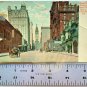 BROAD STREET NORTH PA Postcard 1911 Postmark 1 Cent Stamp Made Germany