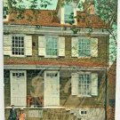 BELLMEYER HOUSE Battle Of Germantown 1909 Postmark 1 Cent Stamp Made Britain