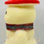 SNOWMAN Suni Large Candle With Scarf 1980s USA Vintage