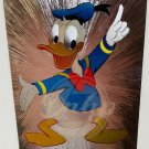 DONALD DUCK Disney Foil Postcard No Postmark NOS England Vintage