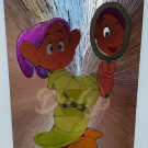 DOPEY Dwarf Disney Foil Postcard No Postmark NOS England Vintage