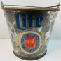 MILLER LITE A Fine Pilsner Beer Metal Pale USA Vintage