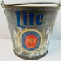MILLER LITE A Fine Pilsner Beer Metal Pale USA Vintage