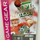 NFL QB CLUB 96 Acclaim Sega Game Gear Instruction Manual 1996 Japan Vintage