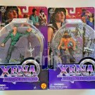 XENA WARRIOR PRINCESS Autolycus LOT (2) Figures Toy Biz 1998 Vintage