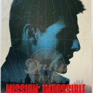 MISSION IMPOSSIBLE Theater Ad Hanger 10x14 Three Sided Movie Promo 1996 Vintage