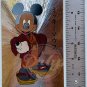 MICKEY MOUSE Kimono Disney Foil Postcard No Postmark NOS England Vintage