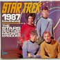 STAR TREK ORIGINAL CAST Episodes 1987 12x12 12 Month Calendar Centerfold OOP