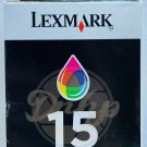 LEXMARK COLOR 15 Print Cartridge New In Box
