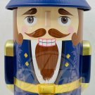 NUTCRACKER Christmas Tin For Candy Peanuts
