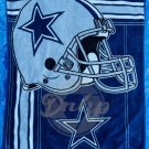 DALLAS COWBOYS Helmet And Logo 45x56 Throw Blanket No Tag