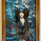 ELVIRA Tied Up Lately Card Paper Moon Horror 1980s Vintage Canada 07